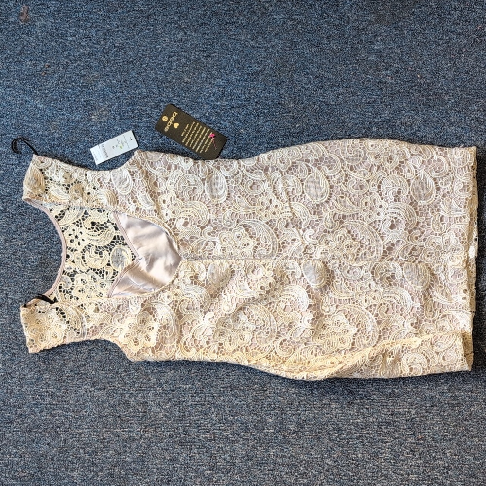 Bebe Lace Dress - Picture 2 of 7